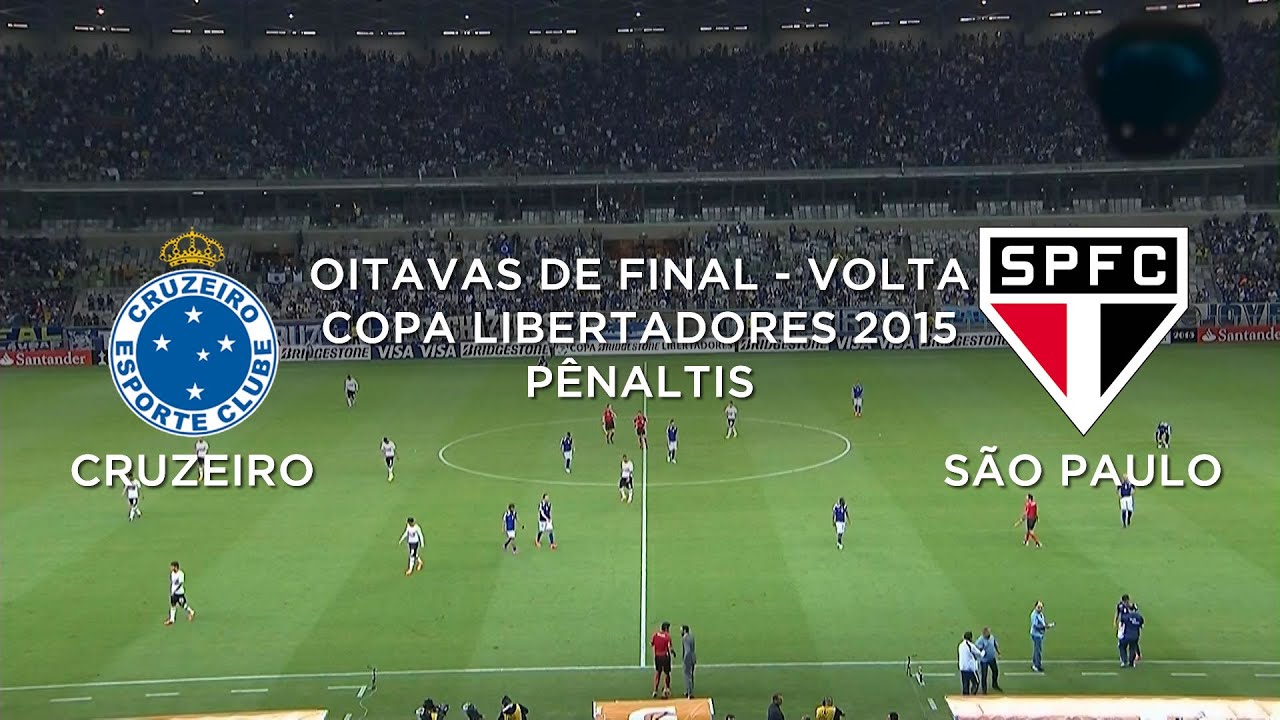 Pênaltis - Cruzeiro 4 x 3 São Paulo - Libertadores - 13/05/2015