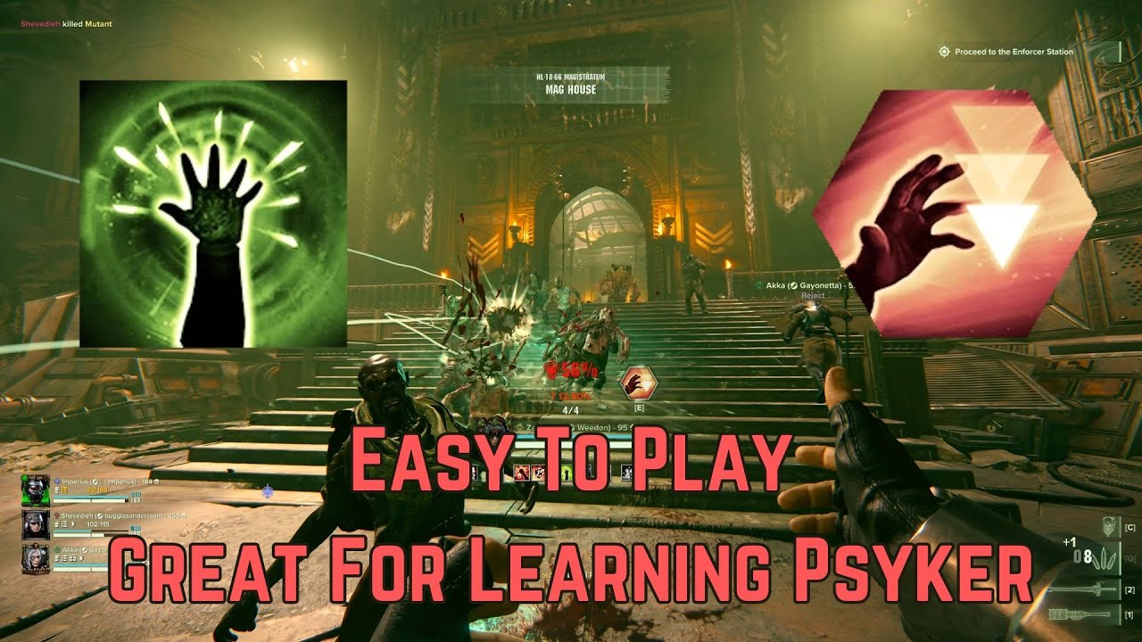 Easy To Play But Very Effective Psyker Build | Electrokinetic and Assail Combo | Auric Maelstrom