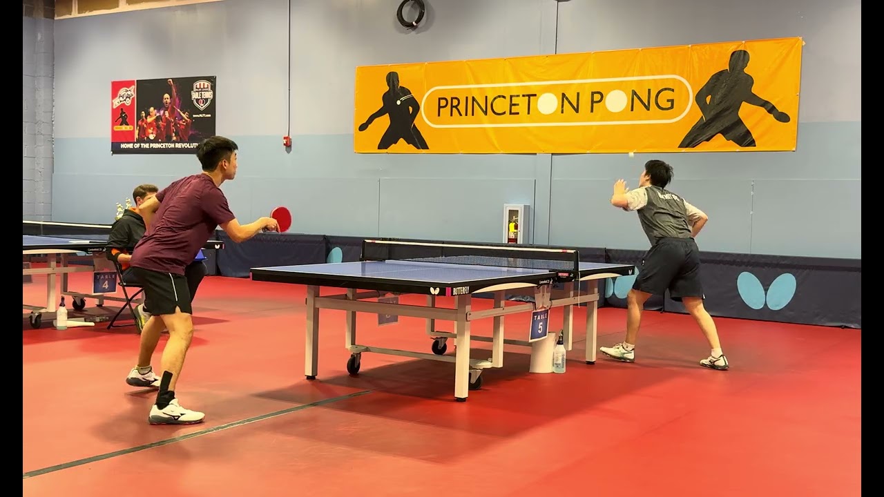 Princeton Pong December 2025 Open Singles Final * Koyo Kanamitsu (2732) vs Kai Zhang (2664)