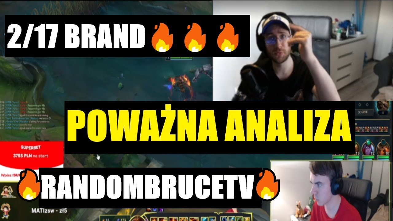 OVERPOW ANALIZUJE GRĘ RANDOMBRUCE'A 2/17 BRANDEM🔥🔥🔥