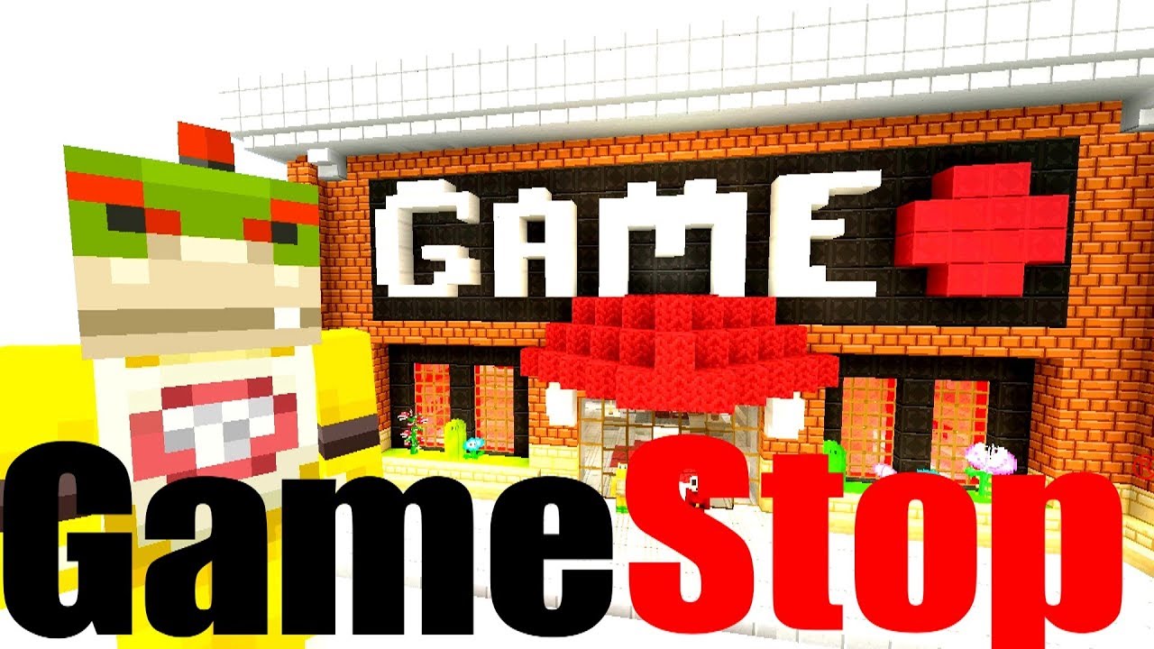 BOWSER JR GOES TO GAMESTOP! | Nintendo Fun House | Minecraft Switch [265]