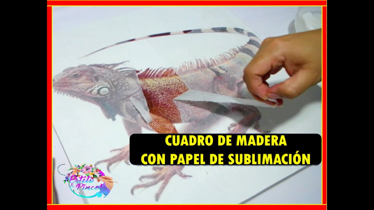#Papeldetransferencia Como TRANSFERIR  a madera con COLA BLANCA,  COLBON o RESISTOL BLANCO 331