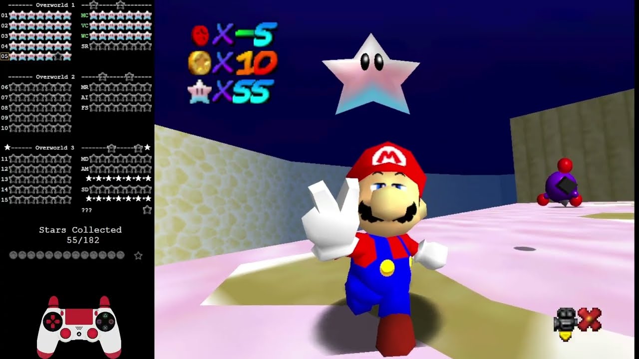 Transcending the Rainbow: Course 5 - Waters of Tranquility (Savestateless)