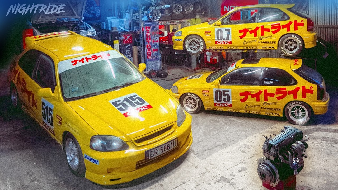 ONE DAY ENGINE SWAP CHALLENGE | Honda Civic + D16Z6