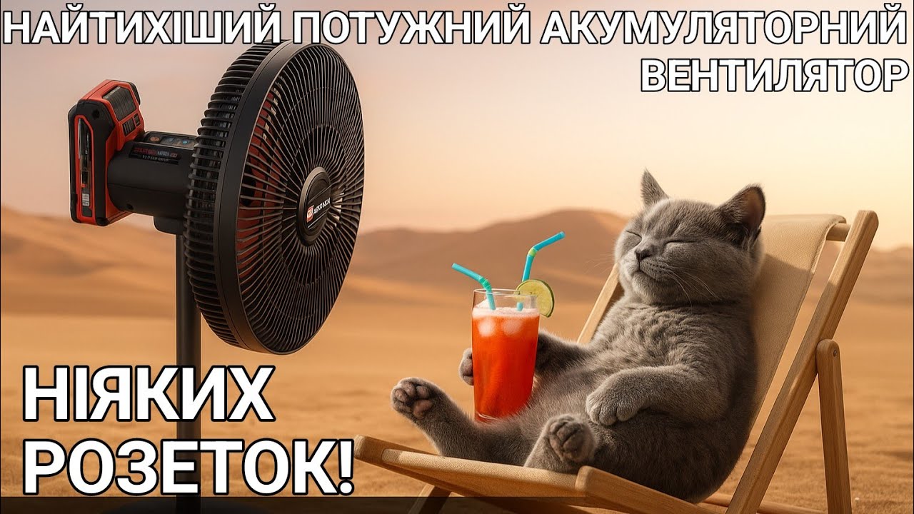 Тест та огляд: Вентилятор підлоговий акумуляторний безщітковий Einhell GE-CF 18/320 P Li-Solo