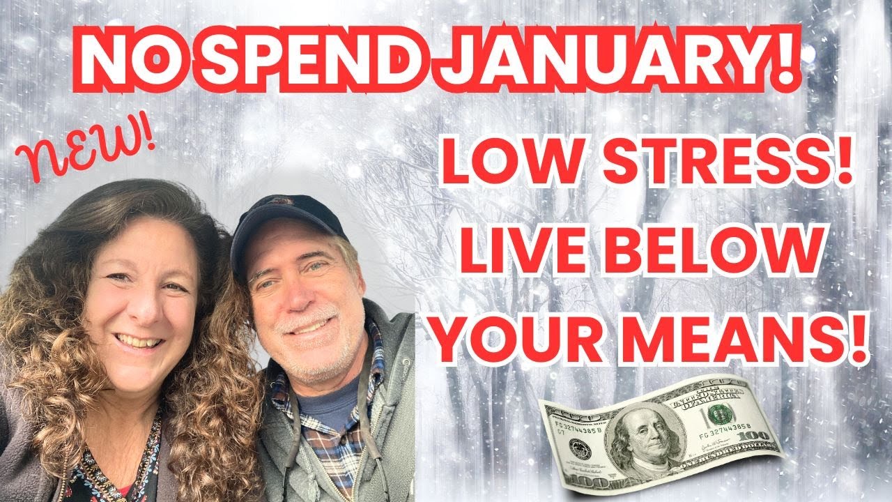 10 NO STRESS WAYS TO LIVE BELOW YOUR MEANS! LOW/NO SPEND JANUARY! CHICKEN CACCIATORE!