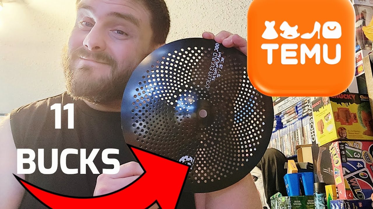 A Very Cheap Trash Splash Cymbal From TeMu/Review!