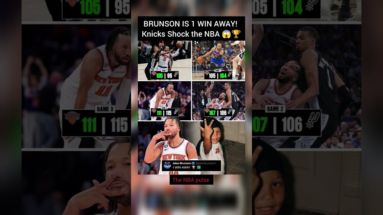 Брансону осталась всего одна победа! &laquo;Никс&raquo; шокировали НБА 😱🏆 #nba #basketball #usa #nba2k23 #nba...