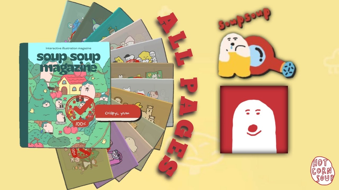 Soupsoup Magazine - All Page Chapter Crispy, yum