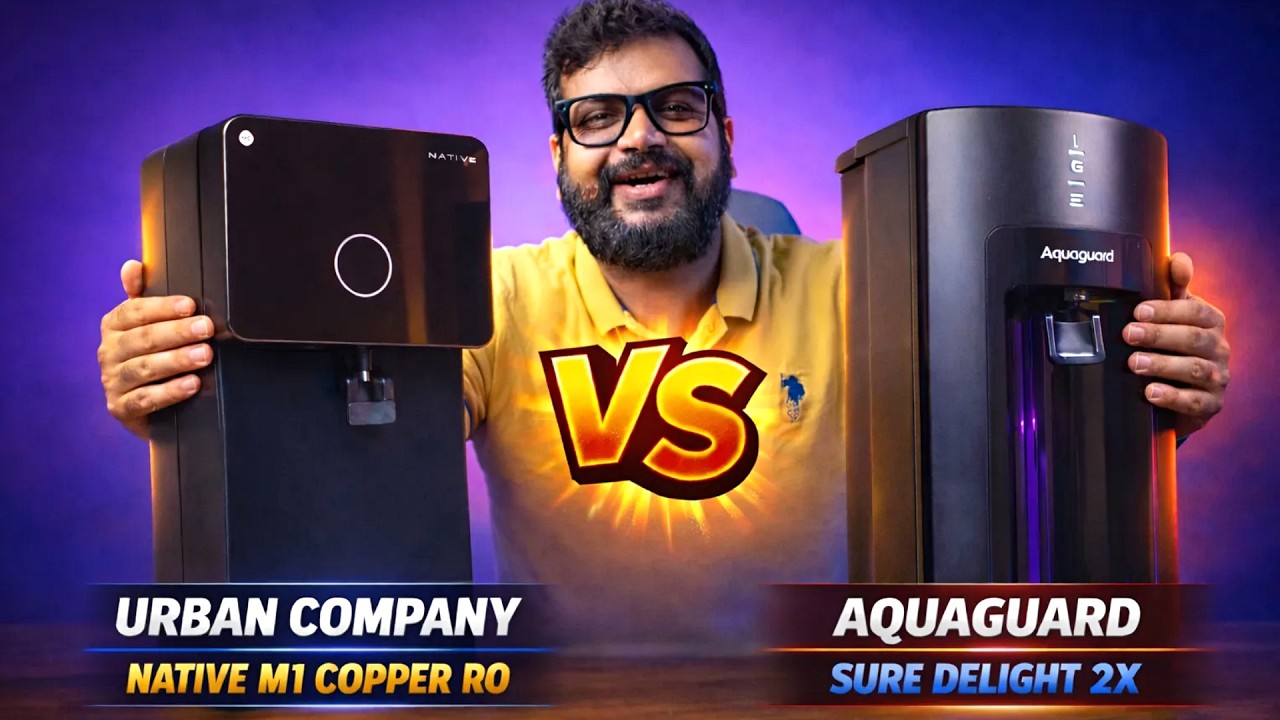 2 Year Filter Life SCAM Ya SACH? 🤔 Urban Company Native M1 vs Aquaguard Sure Delight!!