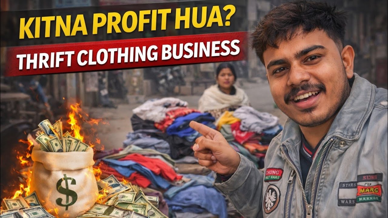 1 Bale = Kitna Paisa? 😱 | Thrift Clothing Business Truth