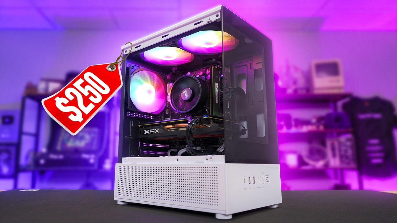 Realistic $250 Gaming PC Build 2026