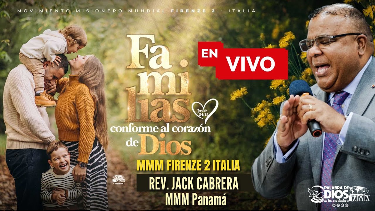 Campaña Familiar | MMM Firenze Italia 2026 | Segundo Servicio | Rev Jack Cabrera
