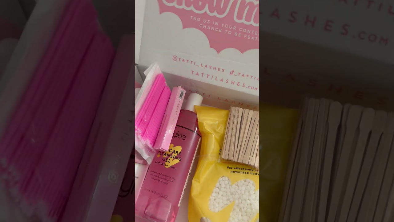 Unboxing My Tatti Lashes Training Kit! ASMR Experience for Lash Techs 🤩 #Tattilashes #ASMR