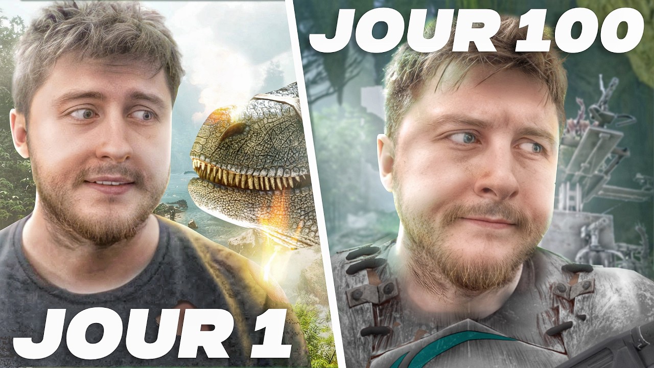 J'ai SURVECU 100 JOURS sur ARK en PVP,  mais...