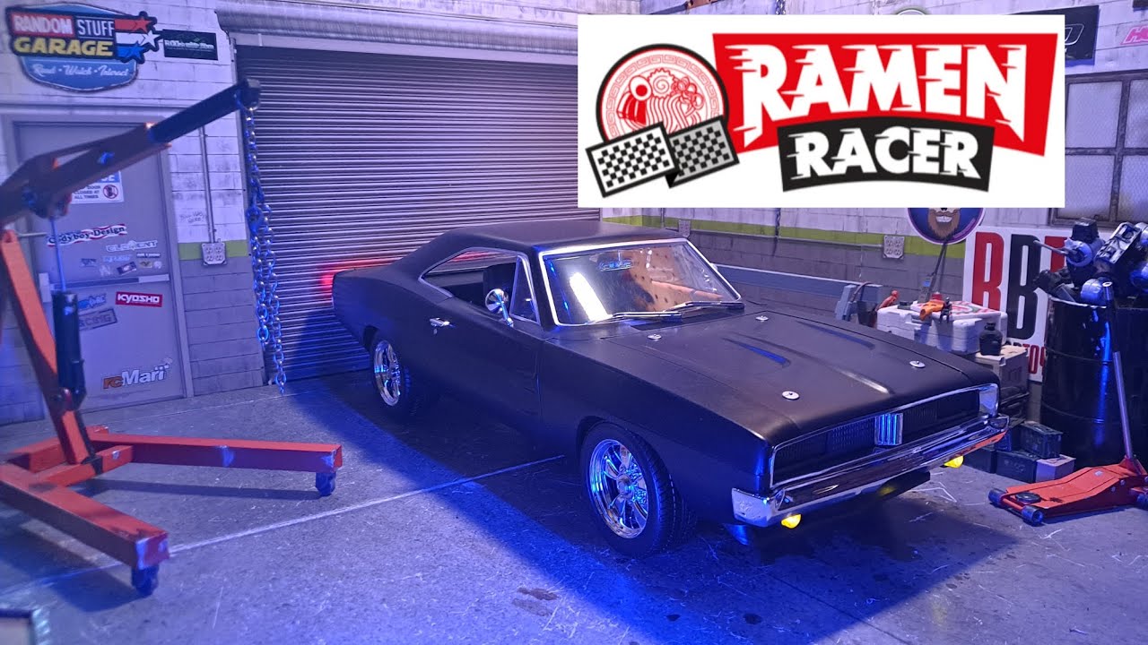 RAMEN RACER - a true muscle car for 1/12 scale figures