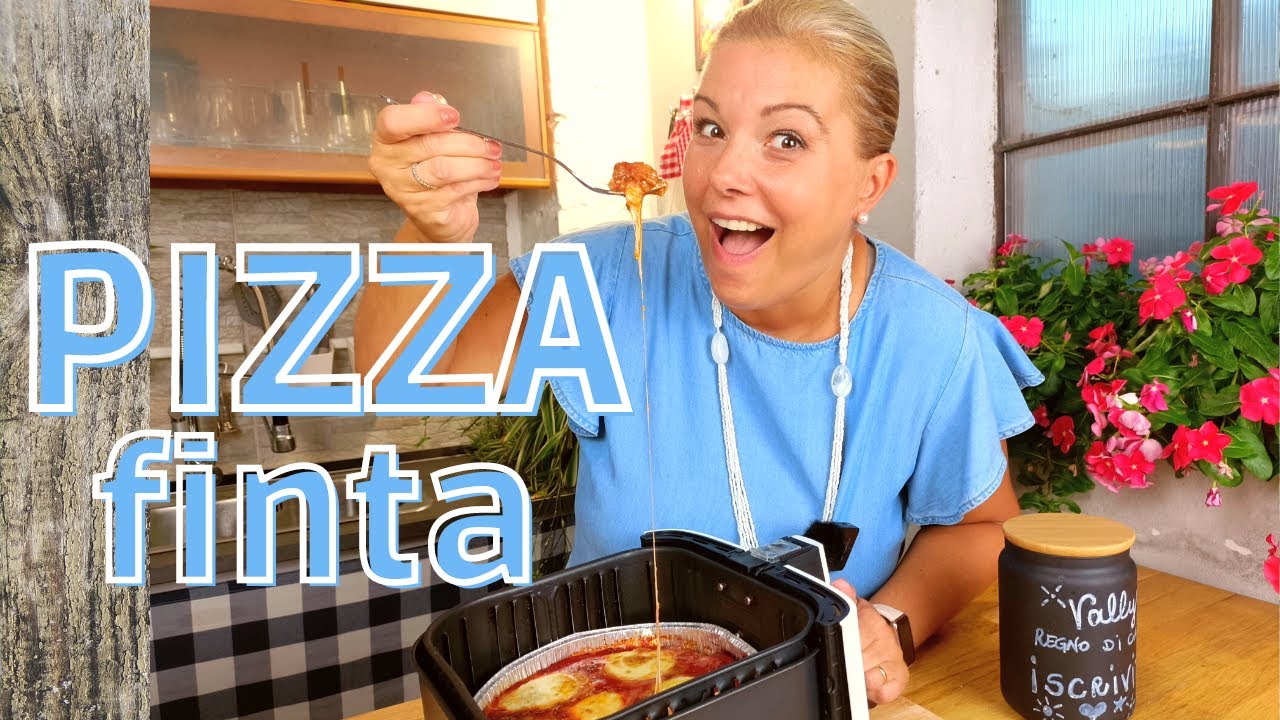 Pizza di CARNE macinata in FRIGGITRICE ad aria, tutti i bambini la adoreranno