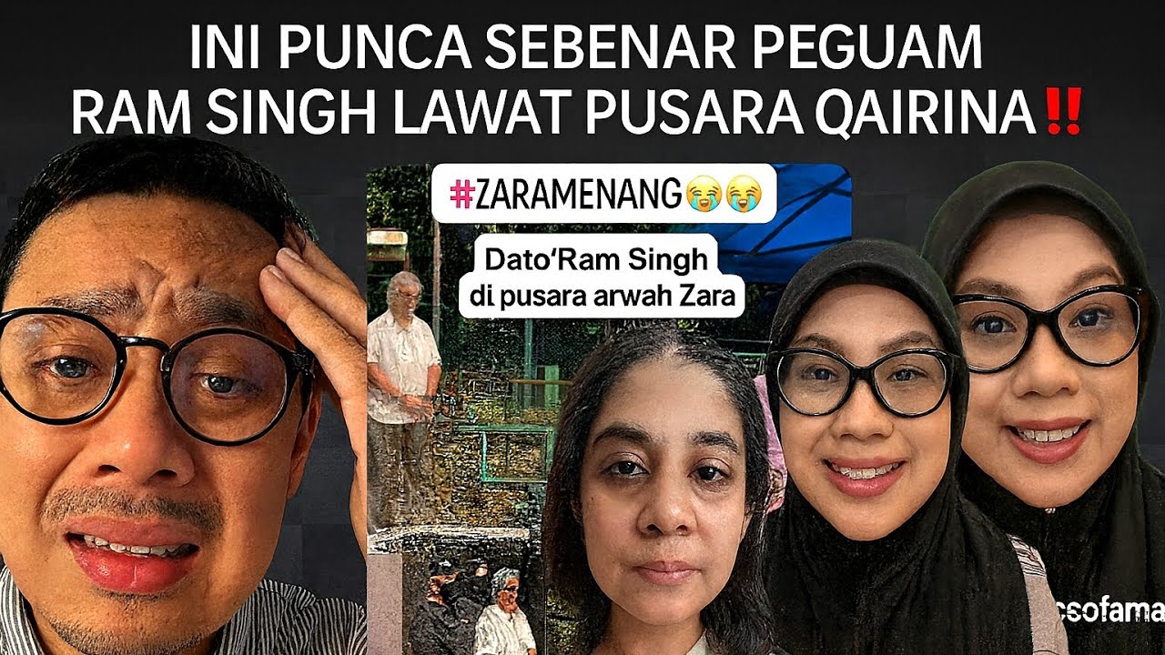 KES ZARA ‼️ RUPANYA INI PUNCA PEGUAM RAM SINGH ZIARAH PUSARA ZARA QAIRINA DI SIPITANG, SABAH 