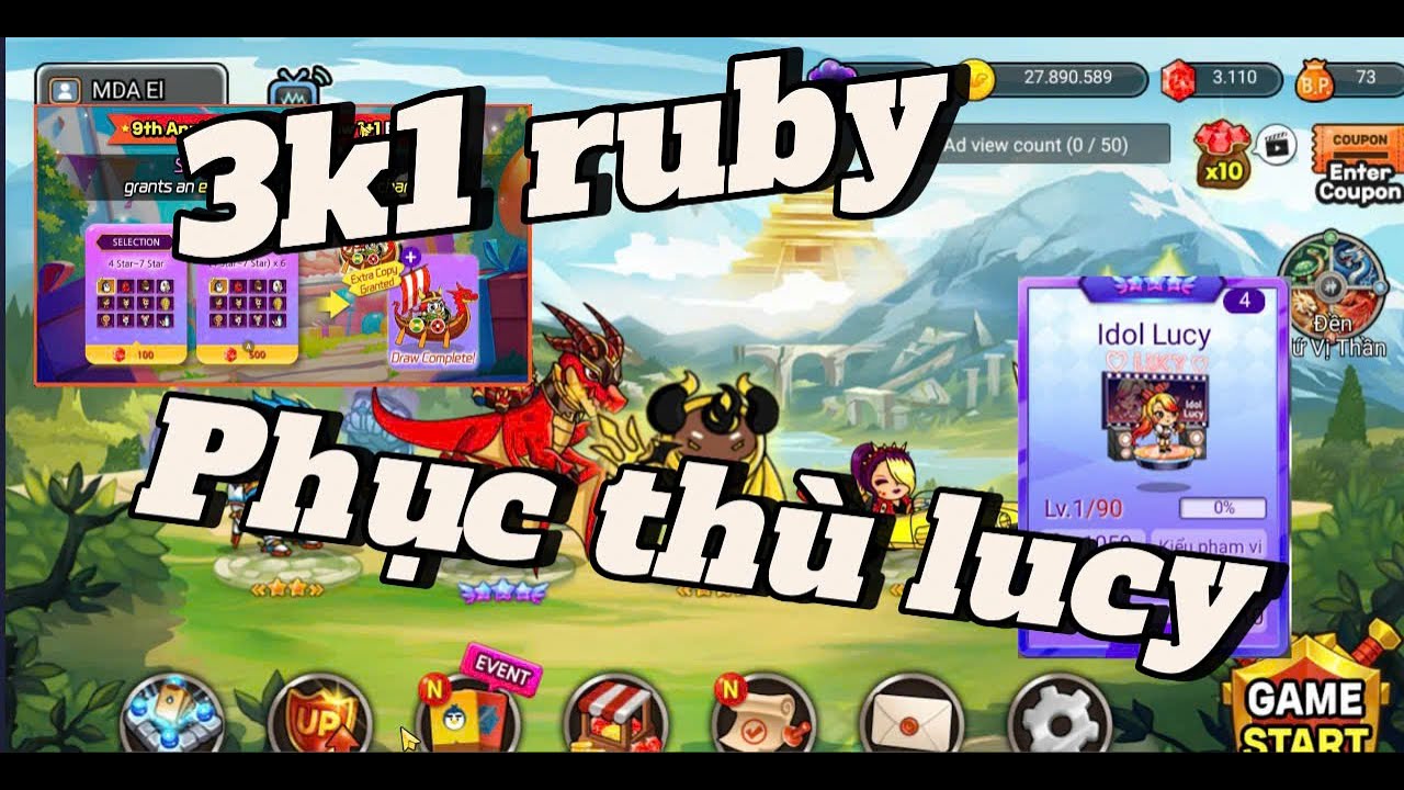 El dorado~Phục thù lucy với 3k ruby|Đức Anh El Dorado