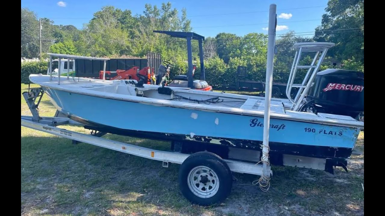 Flats Fishing Boat Restoration – Video #4