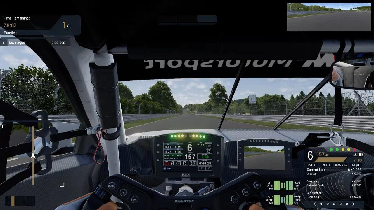 Project Motor Racing BMW M4 GT4 Nordschleife (PlayStation 5)