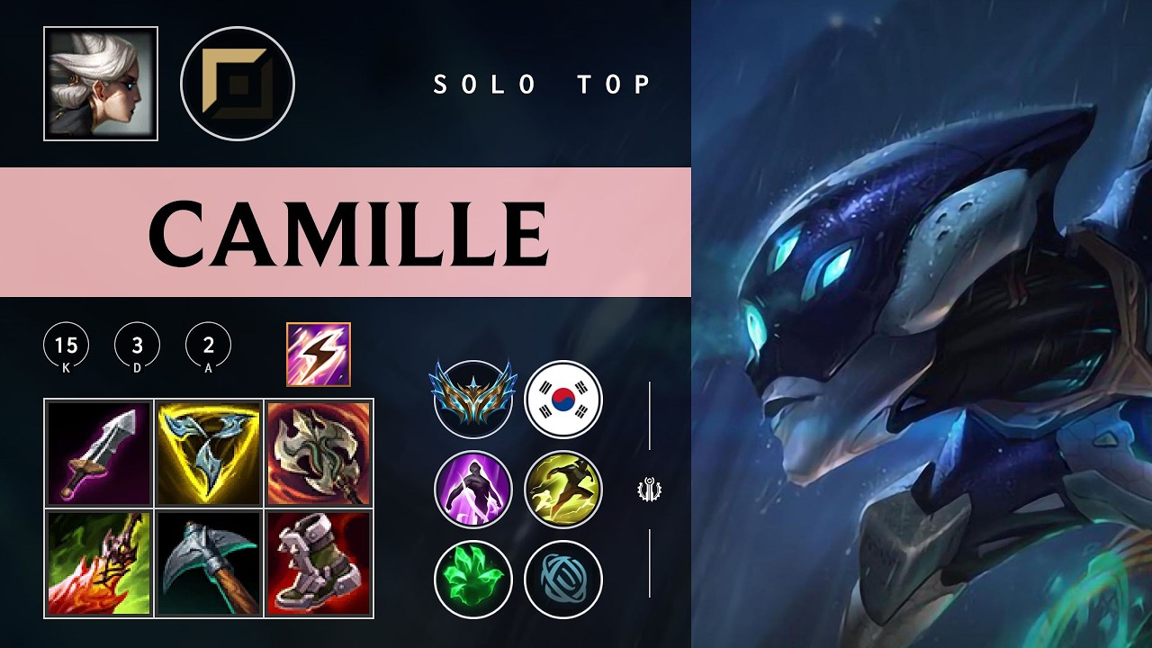 Camille Top vs Yone - KR Challenger Patch 26.07