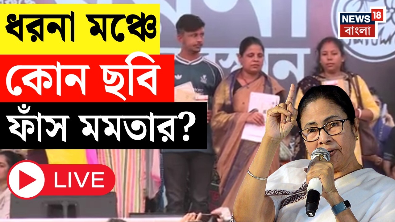 Mamata Banerjee LIVE | রাষ্ট্রপতির রাজনীতি! ধরনা মঞ্চ থেকে সপ্তমে সুর মুখ্যমন্ত্রীর | TMC News
