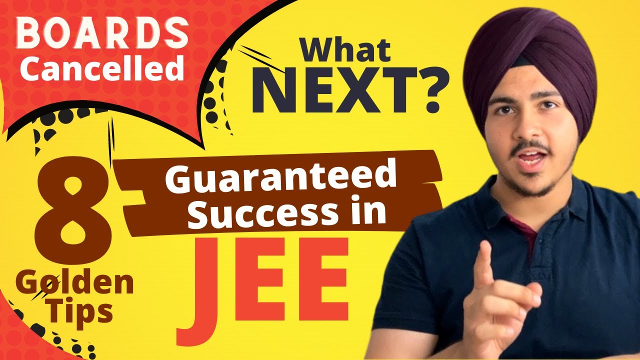 JEE 2023: Boards cancelled: How to START JEE Preparation? 🔴🔴 BEST STRATEGY EVER! 🔴🔴