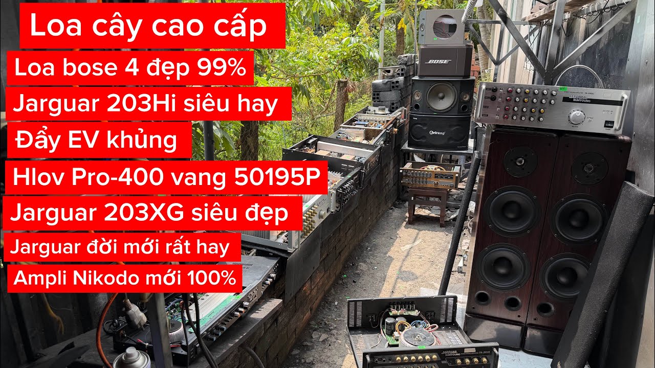 Loa ampli đẩy vang chuyên karaoke gia đình thanh lý mỗi ngày. Loa Bose 4 siêu đẹp xịn hay 