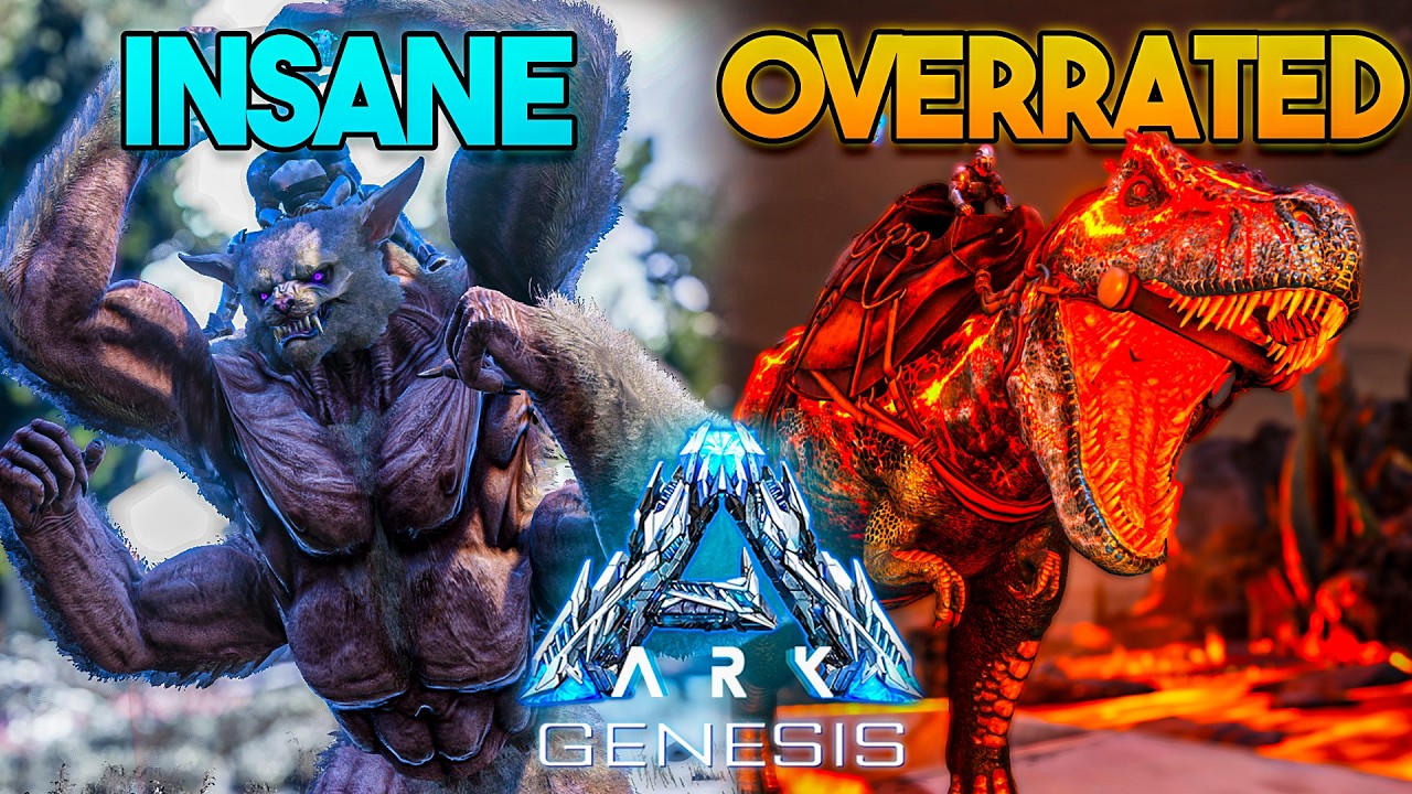 I Ranked the Best Genesis Part 1 Creatures in ARK
