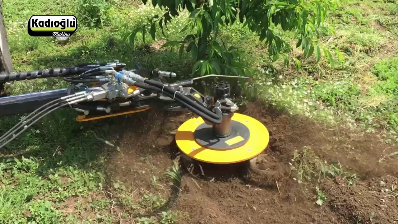 YENİ! Mira Duyargalı Çapa Makinesi - 50 Cm Disk Tipi Çapa Aparatıyla
