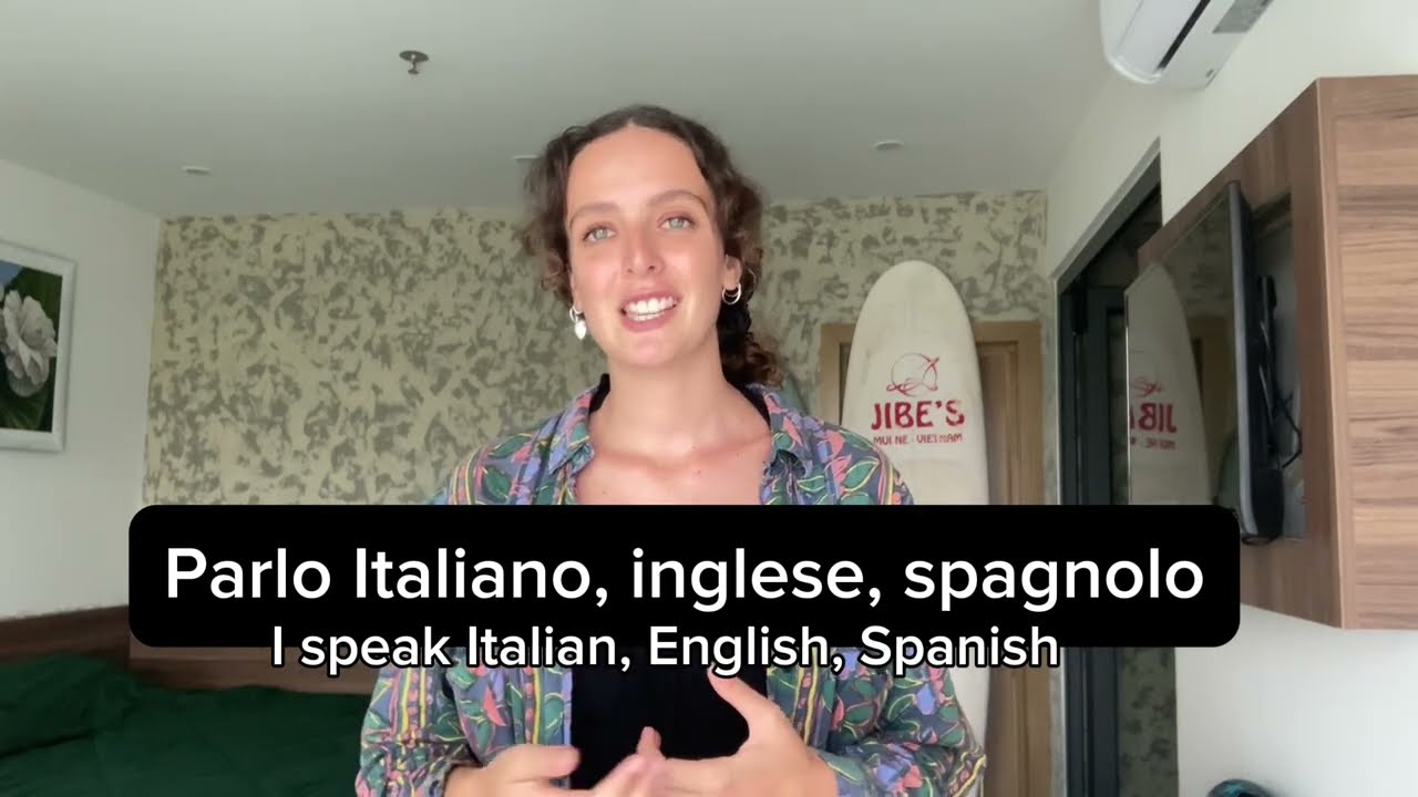 PREPLY - introduction video - ITALIAN TEACHER
