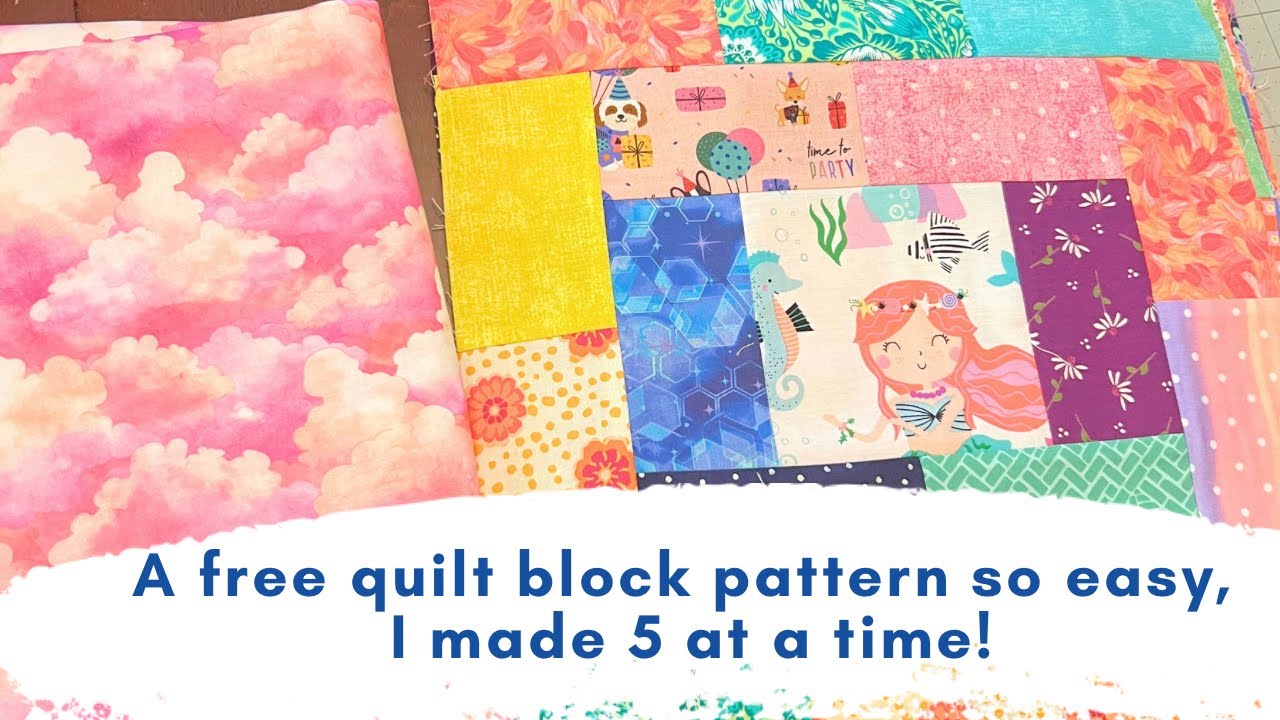 A quilt block so fun I can’t stop making them! 