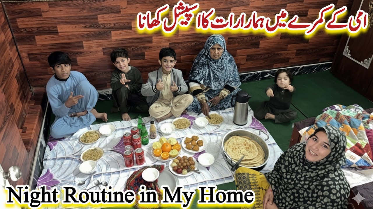Ami K Bedroom M Hamara Sham Ka Special Khana😱| Saba Ahmad Vlogs