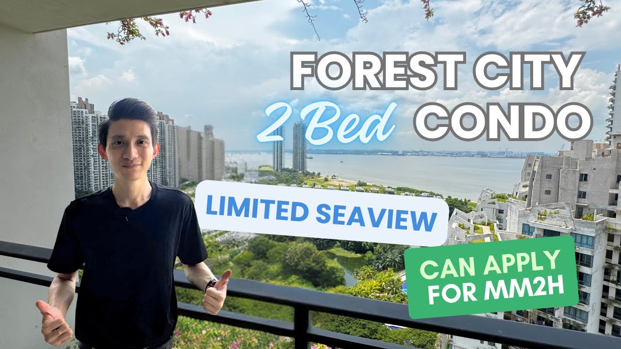 Forest City Condo Room Tour｜1+2 Bedroom smallest unit apply MM2H｜Freehold｜Foreigners Eligible