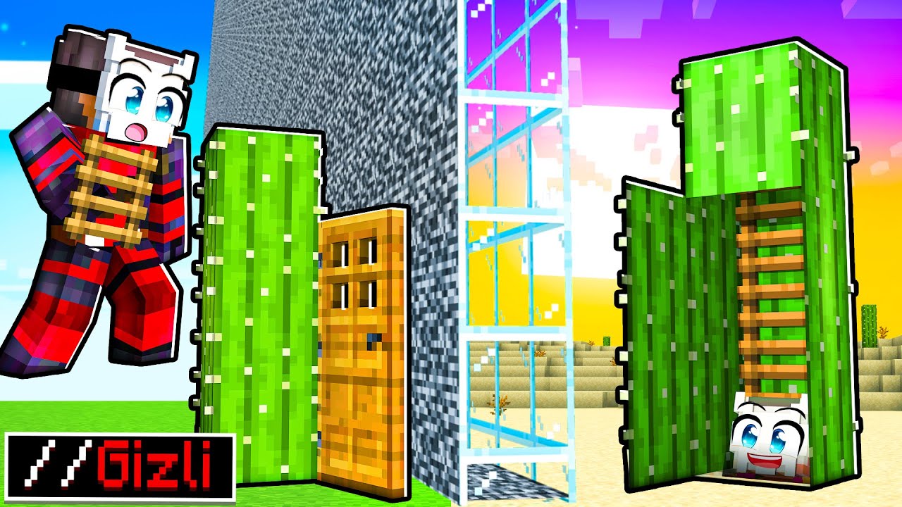 Yapı Kapışmasında //GİZLİ Komutu İle HİLE YAPTIM! - Minecraft