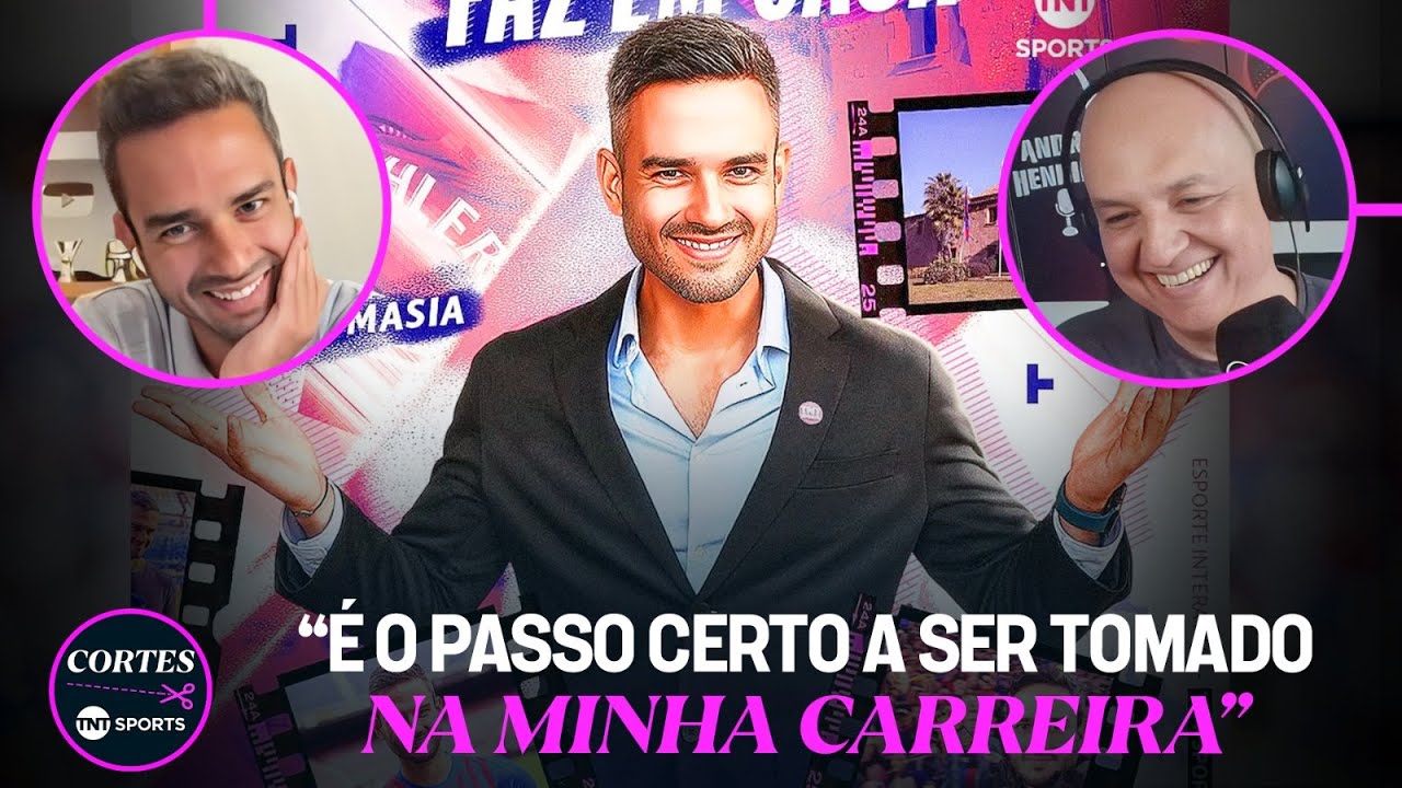 MARCELO BECHLER CONTA BASTIDORES DA MUDANÇA PARA COMENTARISTA NA TNT SPORTS E BRINCA COM ANDRÉ