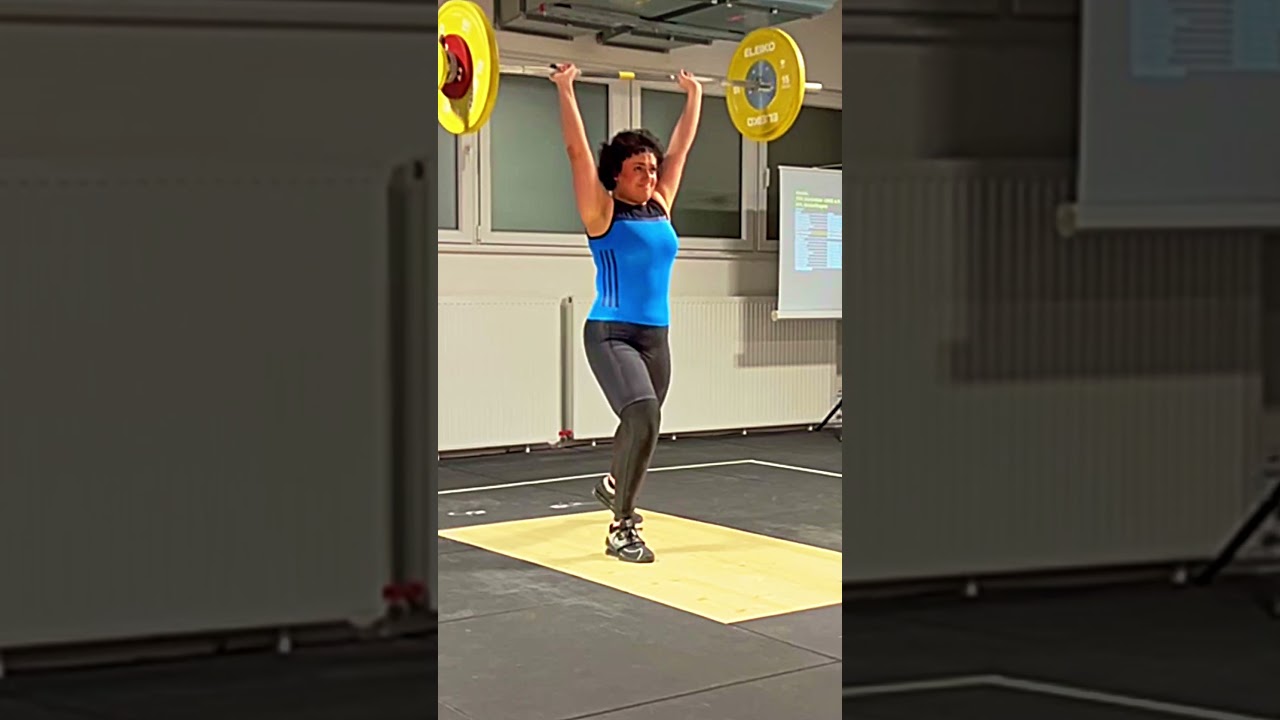 Lana 58kg Clean and Jerk