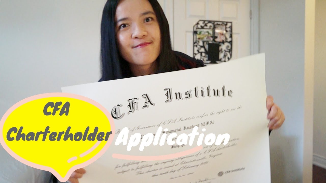 How to Apply for CFA Charterholder After You Pass The CFA Level III Exam?