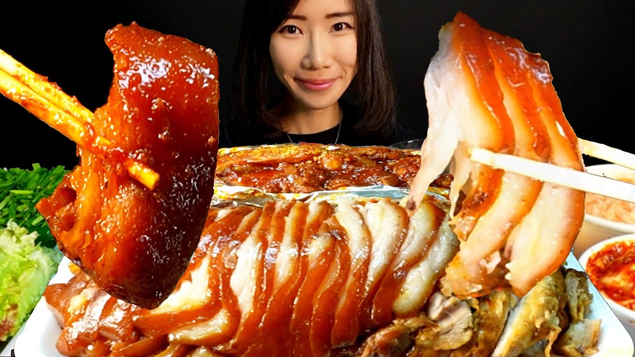 [ASMR] THE BEST JOKBAL (Korean Pork Feet) MUKBANG