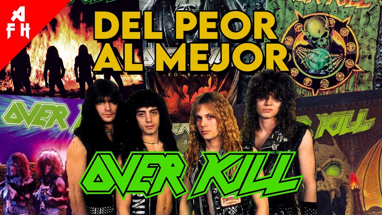 OVERKILL - Rankeando del PEOR al MEJOR ÁLBUM