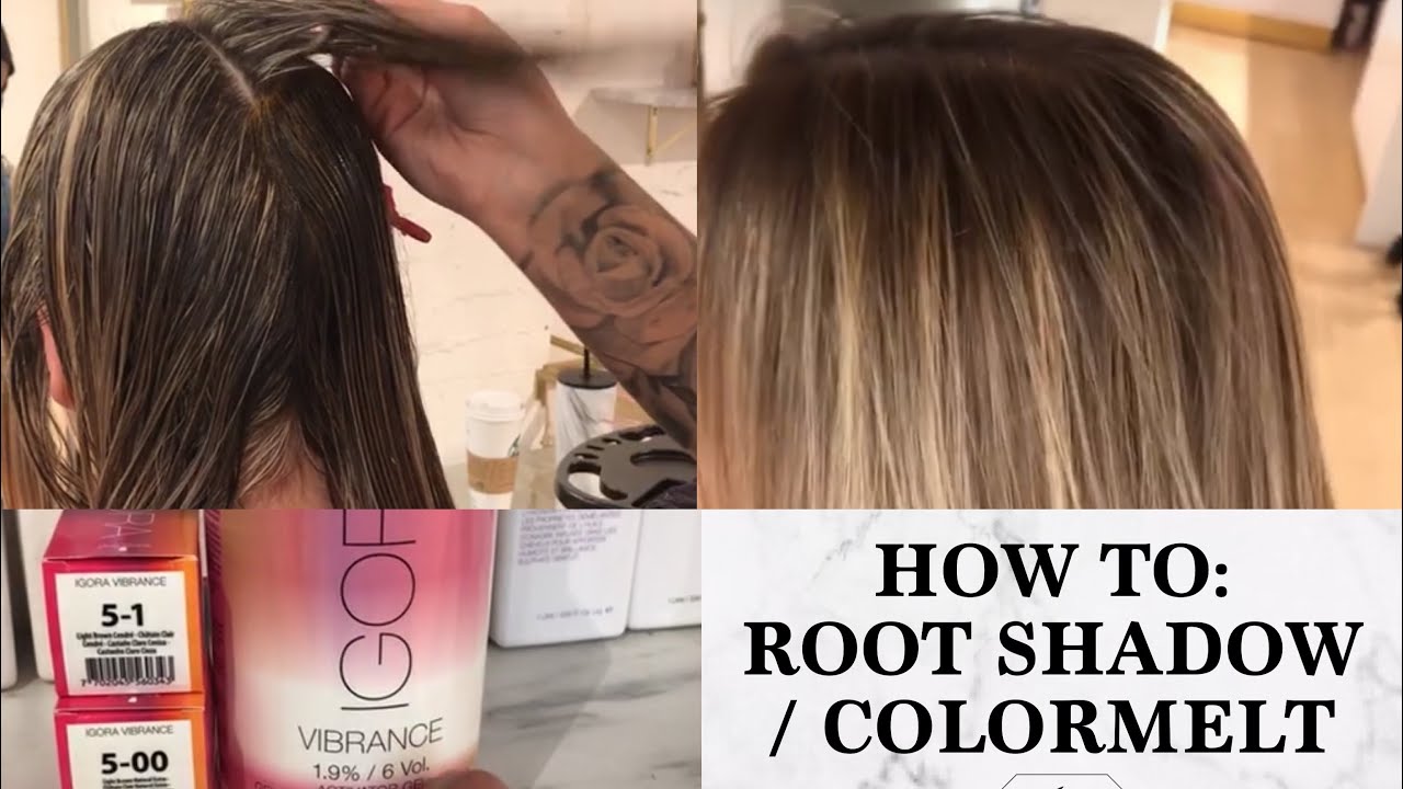 Tutorial- HOW TO DO A SHADOW ROOT/ COLOR MELT TO BLEND FOIL LINES | AlchemyxArtistry