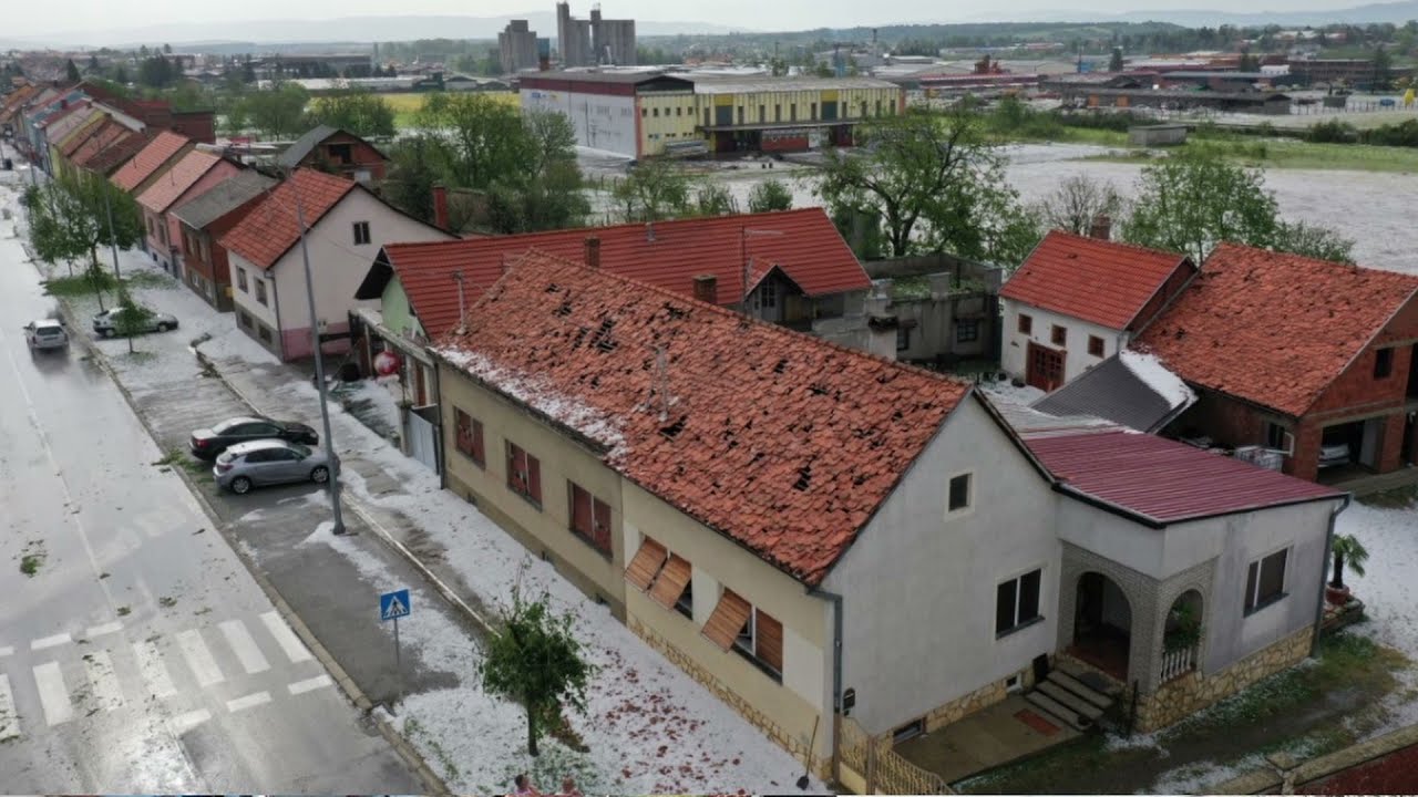 Olujno nevrijeme - Požega i okolica (25.6.2021.)