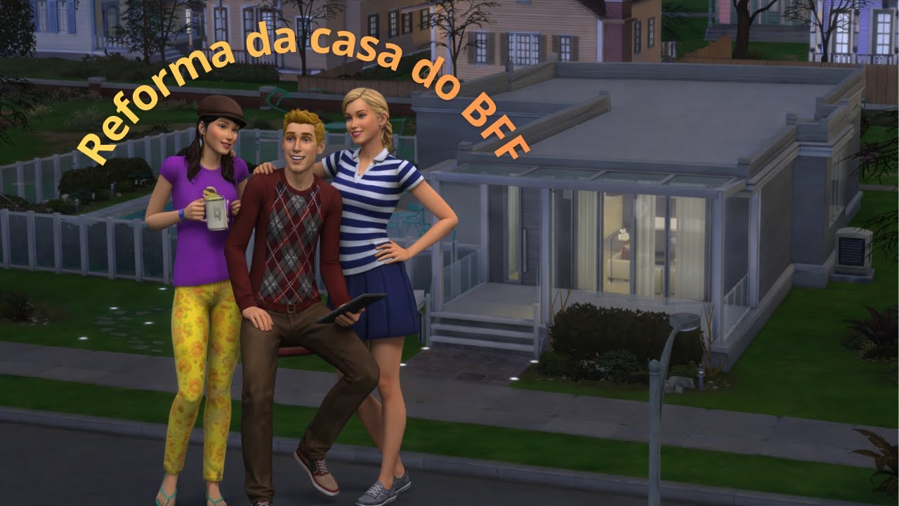 Reforma na casa do BFF- The Sims 4 - SpeedBuild