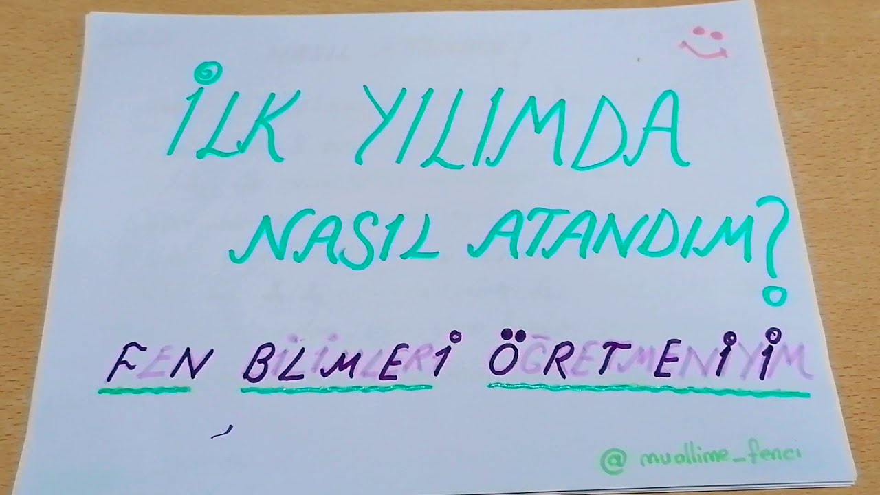 İLK YILIMDA NASIL ATANDIM??? BİR ÖĞRETMENDEN TAVSİYELER🤗