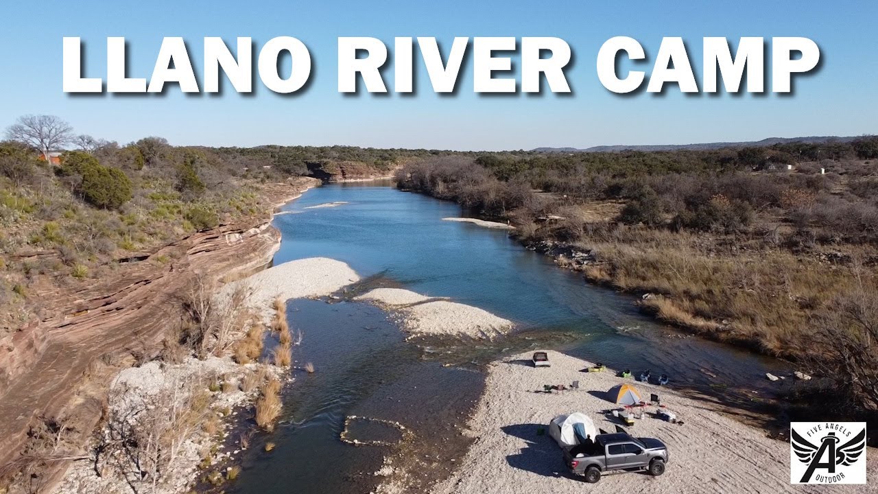 Camping on the Llano River | Rare Texas Dispersed Campsite (Free)