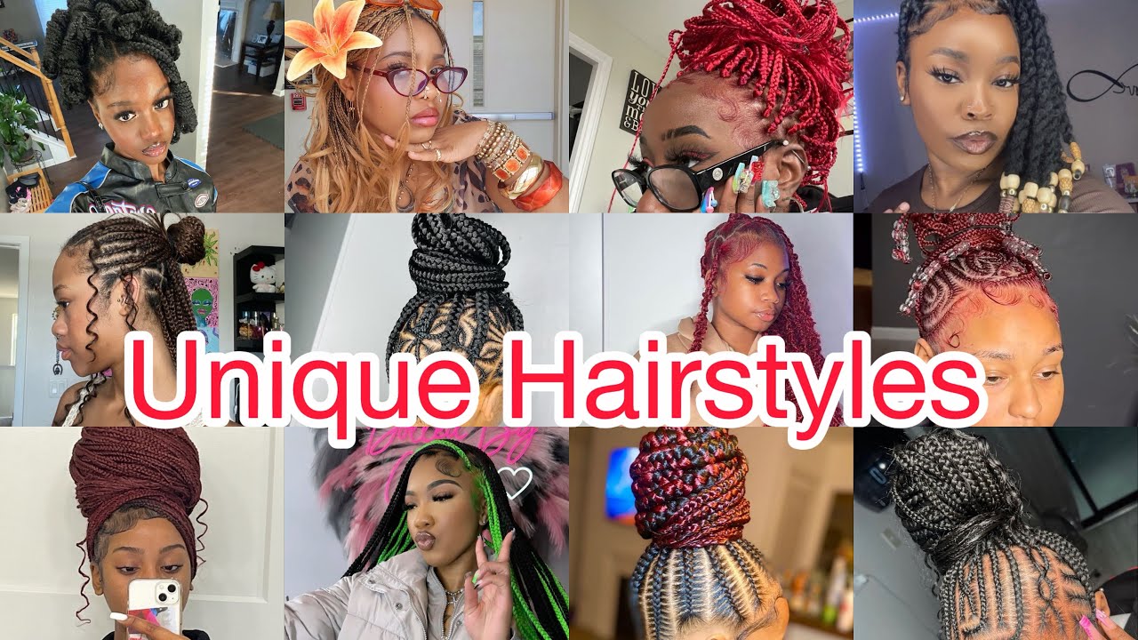 Top 100 Unique & Gorgeous Braids Hairstyles Ideas For Black African Women‼️