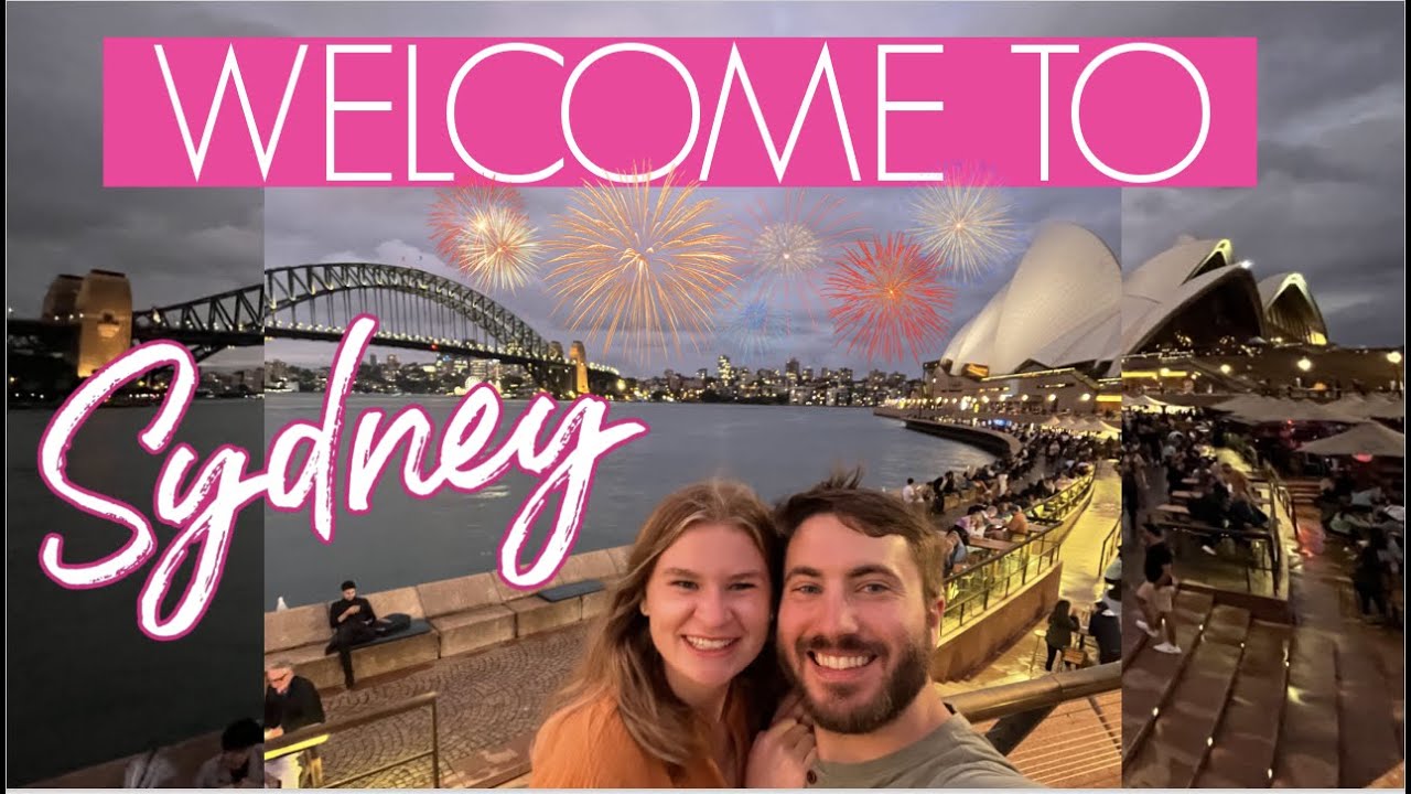 Flying to SYDNEY, AUSTRALIA! // Sydney Opera House, Fireworks, Room Tour, Night Out! EFUB Vlog 10
