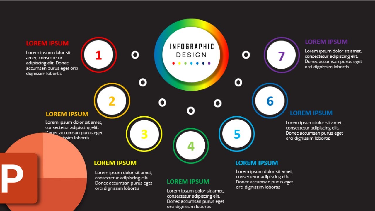 Infographic design in POWERPOINT - Business infographic #ppt #slideshow