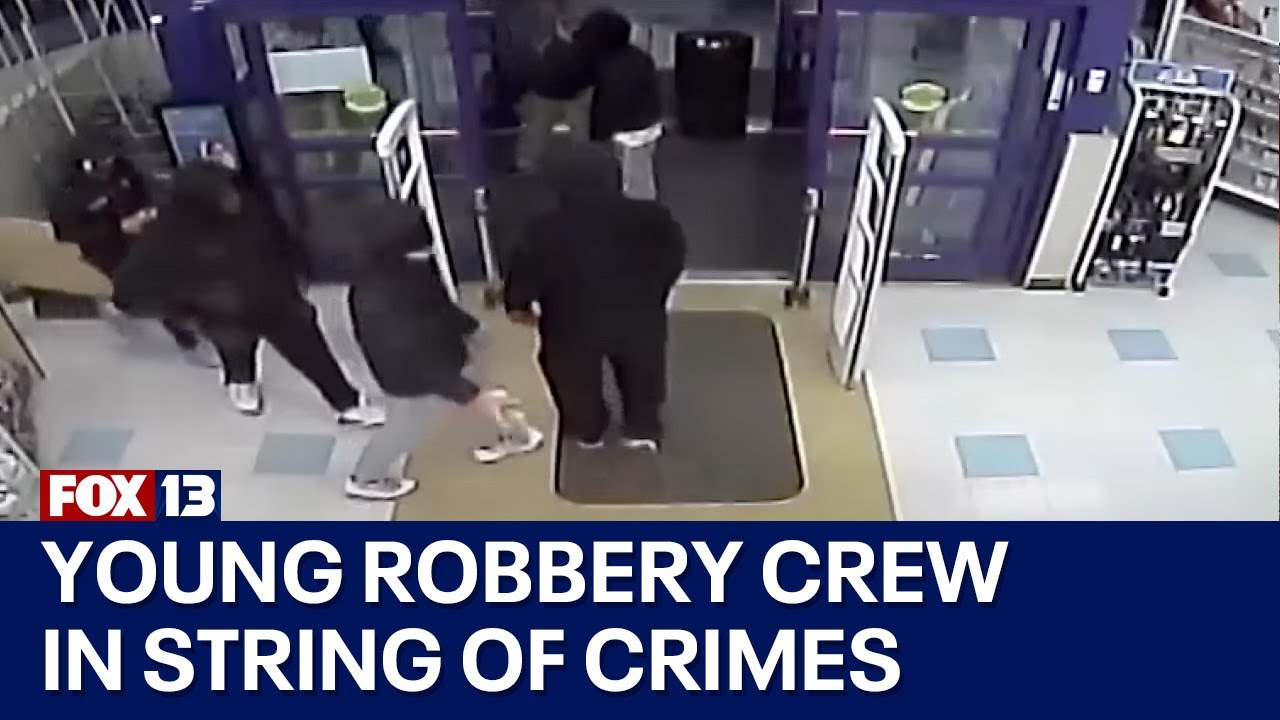 Young robbery crew suspected in string of crimes | FOX 13 Seattle